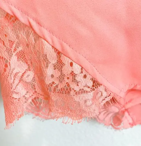 Cupcakes and Cashmere Irina Pink V-neck Romper