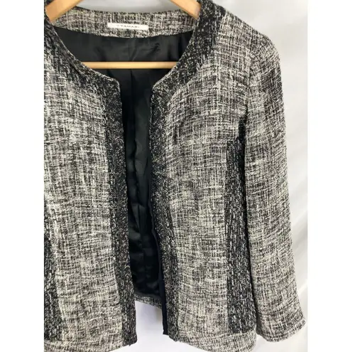 T Tahari Tweed Blazer Size 6