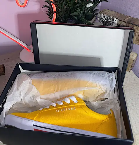 Tommy Hilfiger Yellow Tommy Shoes