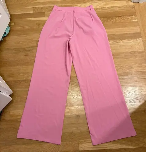 PaperMoon Diana Wide Leg Trouser Pink Size Medium NWT