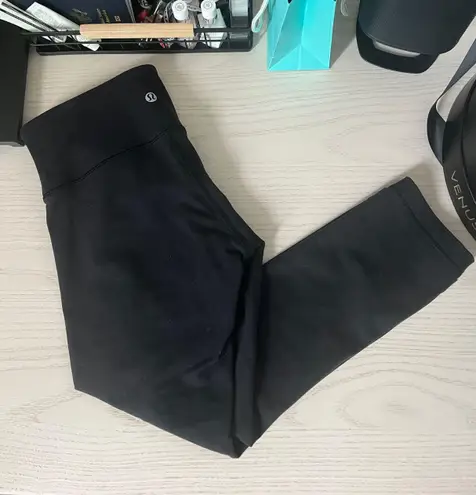 Lululemon Black Crop Leggings