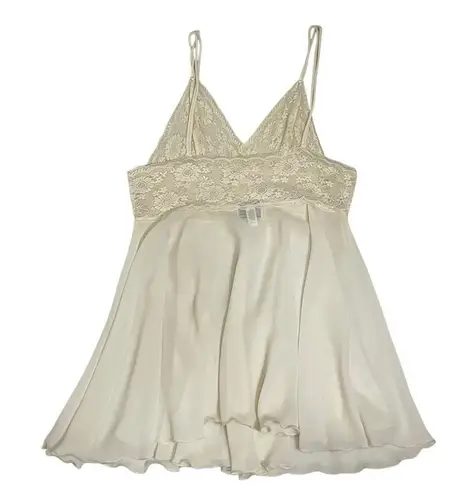 Vintage Kayla lace feminine babydoll honeymoon lingerie Size XL