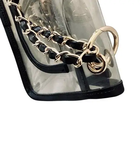 CLEAR CROSSBODY BAG Black