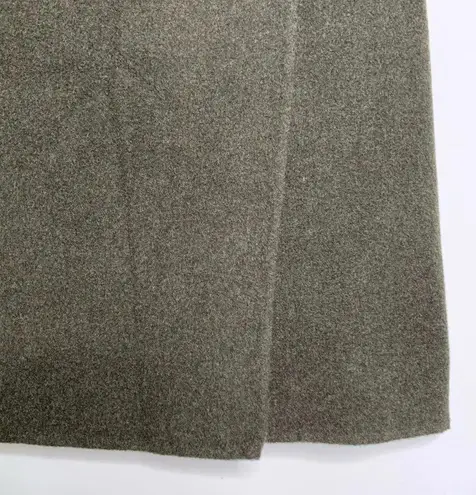 Ralph Lauren  Wool/Angora/Cashmere Gray Wrap Skirt Size 8