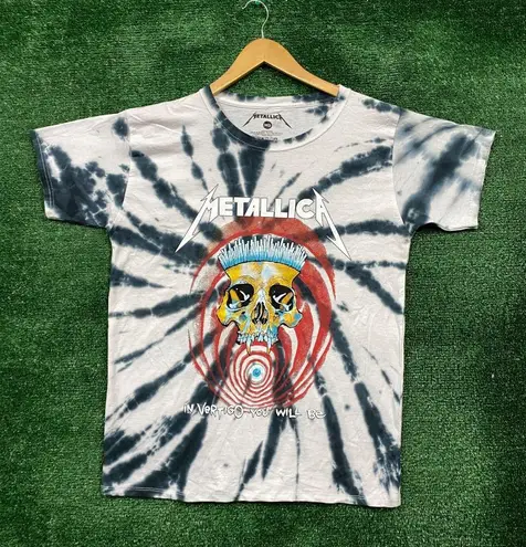 Metallica In Vertigo You Will Be Heavy Metal Band Tie Dye Tee M