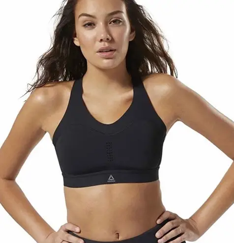 Reebok   black PureMove wire free sports bra