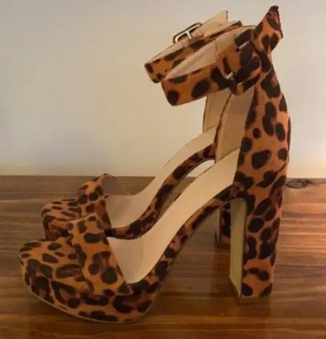 Nasty Gal  cheetah heels