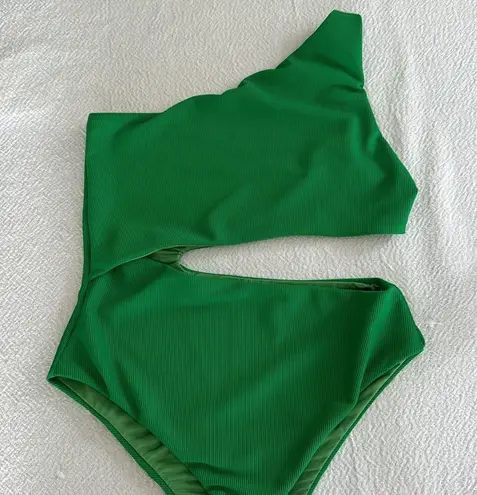 Beach Riot Core Collection Celine One Piece Green, Size Small, $148