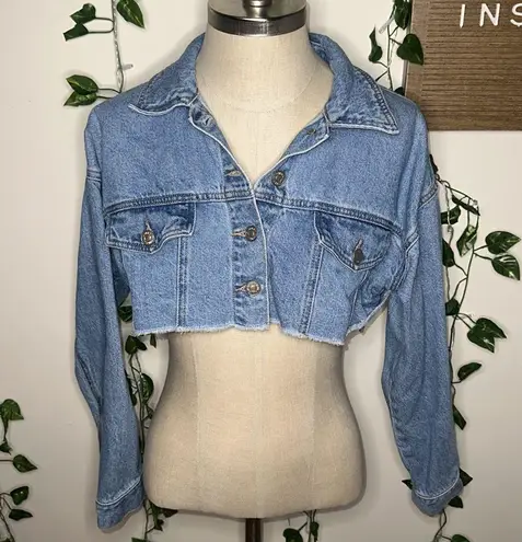 Forever 21  Cropped Denim Jacket