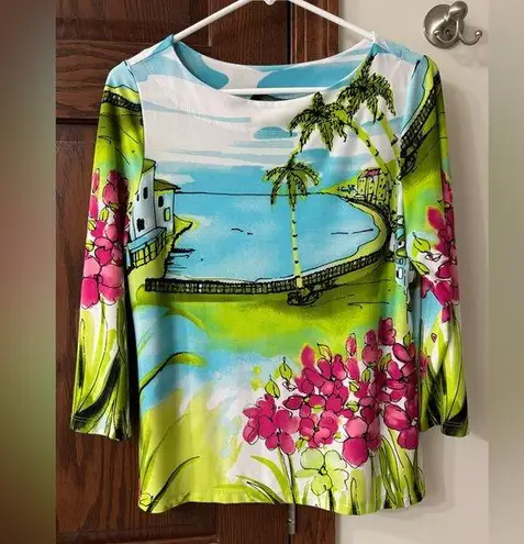 Women’s medium Vetements Pink Graphic Blouse