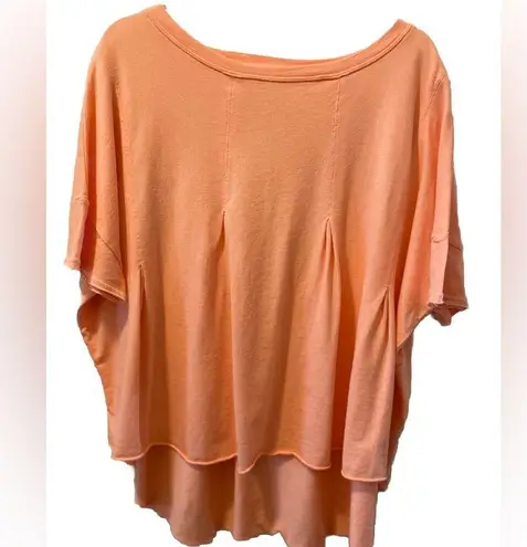 Fantastic Fawn NWT Short Sleeve Medium peach Cotton Top