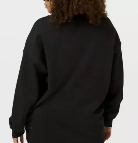 Lululemon Membership Perfectly Oversized Crew In Black NWT Size 6