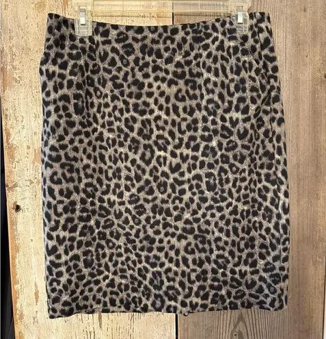 CAbi  Leopard print Pencil Skirt thumbnail 1