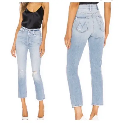 MOTHER Denim Mother Superior The dazzler Button Fly Ankle Really Intoxicated Size 25 Women