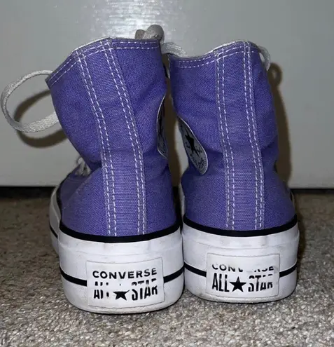 Converse Purple Platform