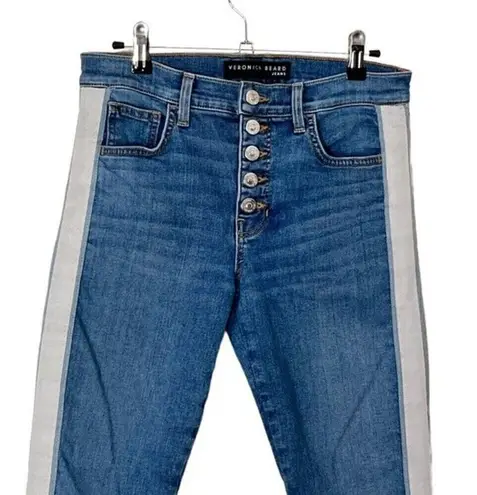 Veronica Beard Debbie Skinny Jeans Women’s Size 27 High Waist Cropped Beacon Tux