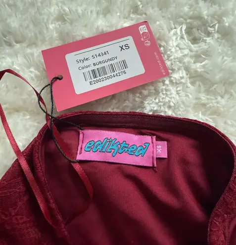 Edikted Red Tube Top 