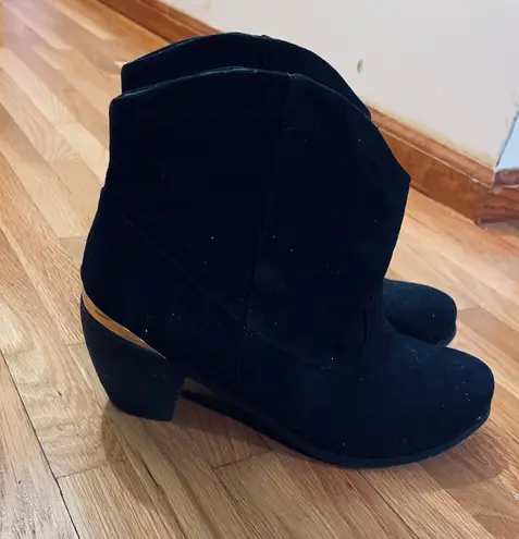 Forever 21 women black boots (size 7)