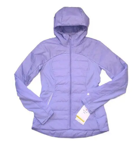 NWT Lululemon Down For It All Jacket in Lavender Dusk Quilted Full Zip 8 $228 Purple
