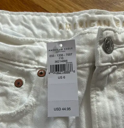 American Eagle Outfitters Denim White Shorts