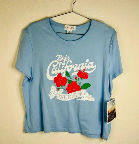 Outlaw Baja California Surfing Graphic T