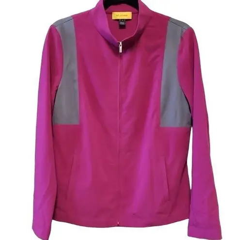 St. John Women's Yellow Lable Lightweight Jacket Size 8