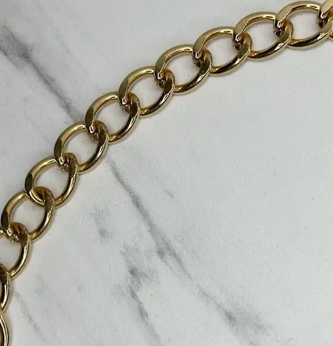 Chunky Gold Tone Multi Chain Link Belt Small/Medium (S/M) Y2K Festival ✨