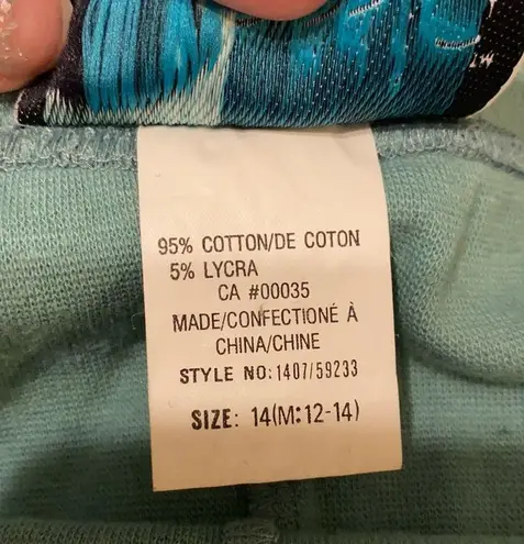 80s/90s flower cut out bike shorts Size M