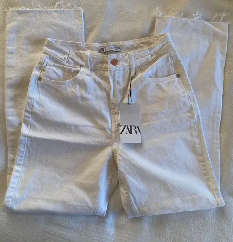 ZARA White Jeans