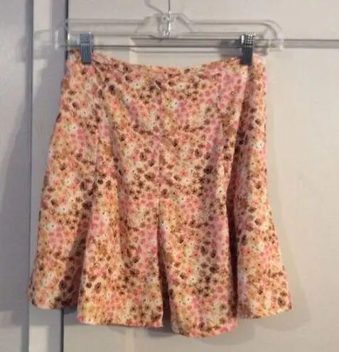 Full Tilt Floral Mini Skirt Swing Medium  Womens