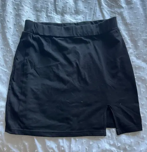 Black Mini Skirt Size M