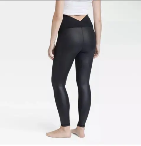 Isabel Martenity Isabel by Ingrid and Isabel Maternity Active High Gloss Leggings,