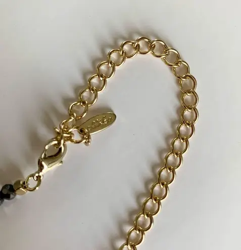 Ettika x Revolve Dark Beaded & Gold Star Charm Short Necklace