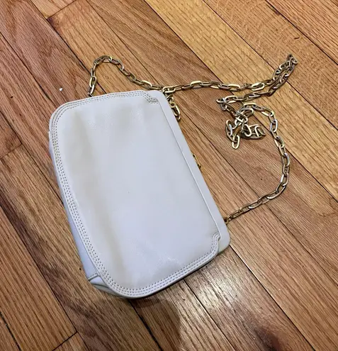 Liz Claiborne Vintage  Leather Co. Chain Shoulder Crossbody Messenger clutch purse bag 50’s-60s