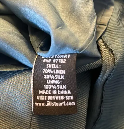 Jill Stuart Silk Strapless Dress