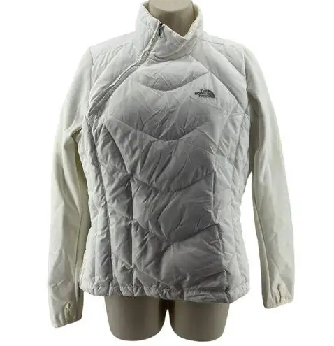 The North Face  Soft White Goose Down Quilted Pullover Womens Size Medium