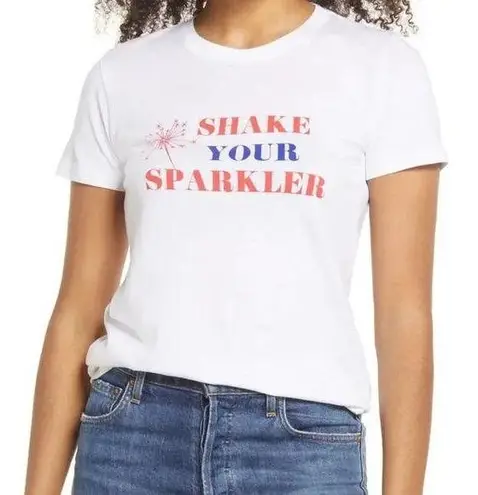 1901 Nordstrom Shake Your Sparkler Graphic Tee Top