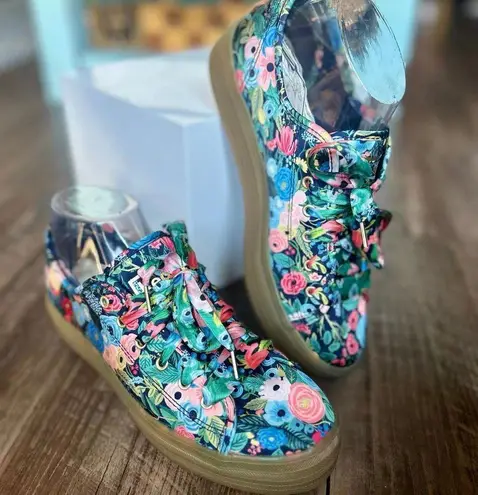 Keds  x Rifle Paper Co. Triple Kick Garden Party Floral Shoes - Size 7 Women’s