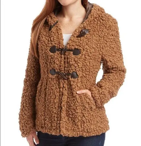Fuzzy Toggle Coat XL Size M