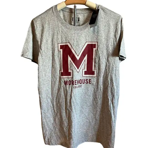 Women's Gray Morehouse College Graphic Short Sleeve T