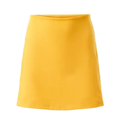 Girlfriend Collective Sport Skort In Yellow