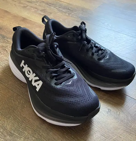 Hoka One One Bondi 6 All Black Sneakers