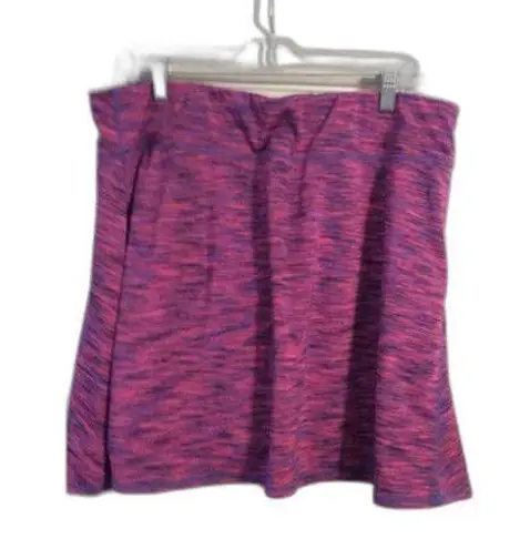 Ideology Plus size 2X Skort Print Multi color Golf Tennis Leisure