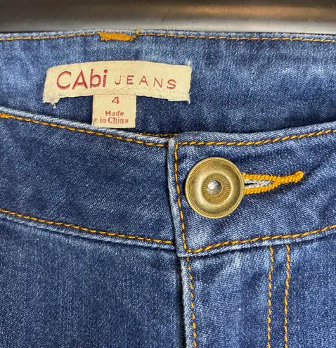 CAbi Mid-Rise Straight Cut Jeans