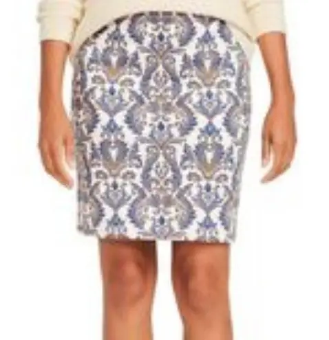 J. McLaughlin  Print Pencil Skirt