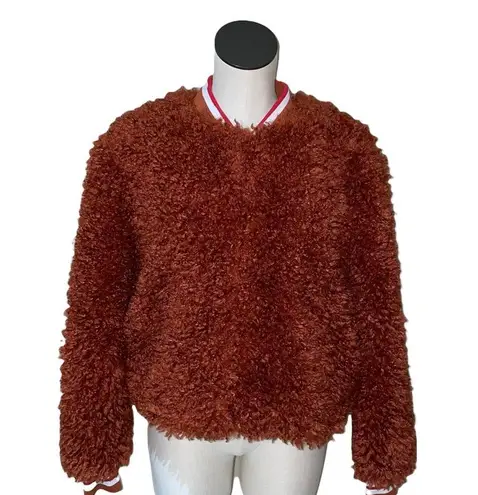 Jessica Simpson NWT  Kataleya Long-Sleeve Faux-Fur Cozy Bomber Jacket