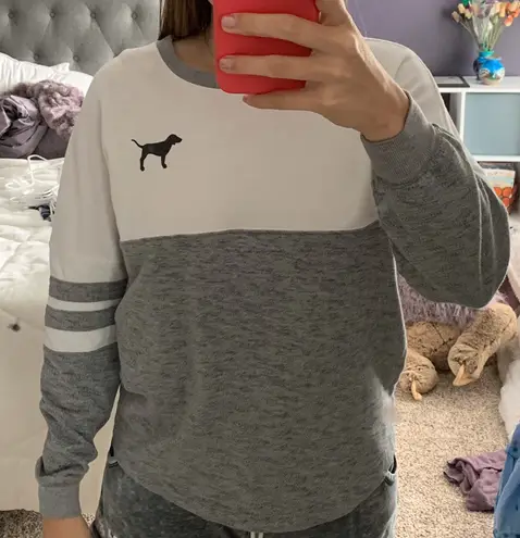 PINK - Victoria's Secret Pink oversized long sleeve sweater