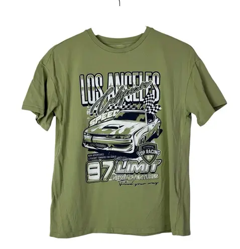Boutique Green Los Angeles 97 Limit Racing Crewneck Short Sleeve T-Shirt S