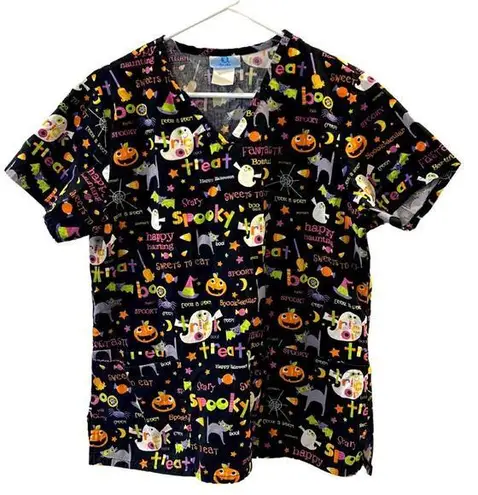 Women's Holiday Scrub Tops Size M Size M