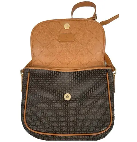 Vintage Ted Lapidus Monogram CrossBody Bag Purse